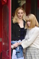 SOPHIE TURNER Out wuth Her Parents in New York 04/02/2019