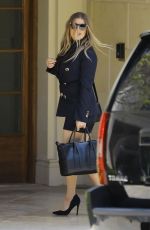 STACY FERGIE FERGUSON Leaves Easter Sunday Church Service in Brentwood 04/21/2019