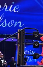 STACY KEIBLER at WWE Hall of Fame Ceremony 04/06/2019