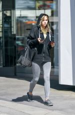 SUKI WATERHOUSE Leaves Equinox Gym in Los Angeles 04/18/2019