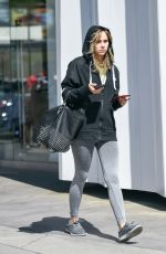 SUKI WATERHOUSE Leaves Equinox Gym in Los Angeles 04/18/2019
