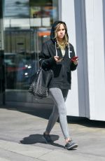 SUKI WATERHOUSE Leaves Equinox Gym in Los Angeles 04/18/2019