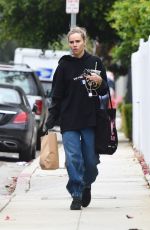 SUKI WATERHOUSE Makeup Free Out in Los Angeles 04/29/2019