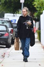 SUKI WATERHOUSE Makeup Free Out in Los Angeles 04/29/2019