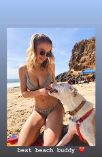 SYDNEY SWEENEY in Bikini with Her Dog - Instagram Pictures and Video 04/01/2019