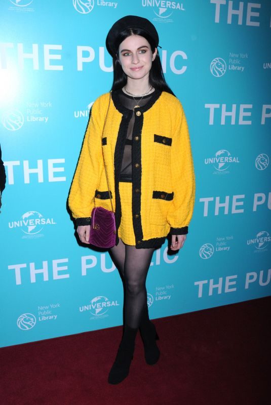 TALI LENNONX at The Public Premiere in New York 04/01/2019