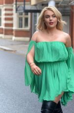 TALLIA STORM Out and About in London 04/02/2019