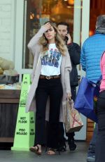 TATIANA DIETMAN and Tobey Maguire at Bristol Farms in Beverly Hills 04/17/2019