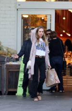 TATIANA DIETMAN and Tobey Maguire at Bristol Farms in Beverly Hills 04/17/2019