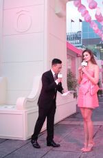 TAYLOR HILL at Lancome Promotion in Hong Kong 04/16/2019