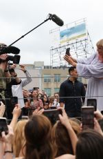 TAYLOR SWIFT at Kelsey Montague What Lifts You Up Mural Unveiling in Nashville 04/25/2019