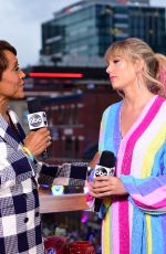 TAYLOR SWIFT on Interview with Robin Roberts at NFL Draft in Nashville 04/25/2019