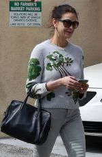 TERI HATCHER Out Shopping in Studio City 04/04/2019