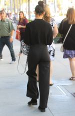 TESSA THOMPSON Shopping on Rodeo Drive in Beverly Hills 04/17/2019