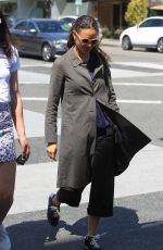 THANDIE NEWTON Out Shopping in Beverly Hills 04/01/2019
