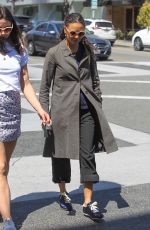 THANDIE NEWTON Out Shopping in Beverly Hills 04/01/2019