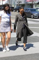 THANDIE NEWTON Out Shopping in Beverly Hills 04/01/2019