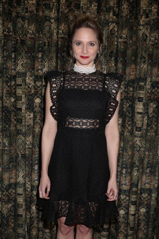 THERESE BARBATO at King Lear Broadway Opening Night Party in New York 04/04/2019