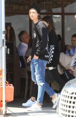 THYLANE BLONDEAU and Milane Meritte Out for Lunch in Beverly Hills 04/23/2019