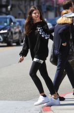 THYLANE BLONDEAU and Milane Meritte Out for Lunch in Beverly Hills 04/23/2019