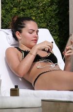 THYLANE BLONDEAU in Bikini in Miami Beach 04/03/2019