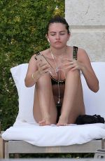 THYLANE BLONDEAU in Bikini in Miami Beach 04/03/2019