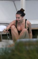 THYLANE BLONDEAU in Bikini in Miami Beach 04/03/2019