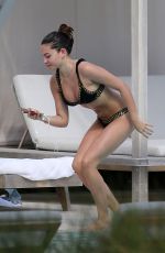 THYLANE BLONDEAU in Bikini in Miami Beach 04/03/2019