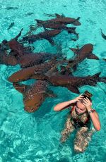 THYLANE BLONDEAU in Swimwear on Vacation in Bahamas 04/01/2019