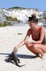 THYLANE BLONDEAU in Swimwear on Vacation in Bahamas 04/01/2019