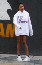 THYLANE BLONDEAU Out and About in Miami 04/10/2019