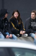 THYLANE BLONDEAU Out and About in West Hollywood 04/16/2019