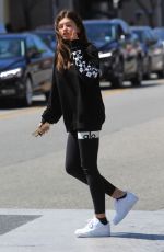 THYLANE BLONDEAU Out for Lunch in Beverly Hills 04/23/2019