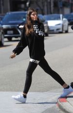 THYLANE BLONDEAU Out for Lunch in Beverly Hills 04/23/2019
