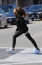 THYLANE BLONDEAU Out for Lunch in Beverly Hills 04/23/2019