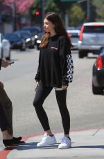 THYLANE BLONDEAU Out for Lunch in Beverly Hills 04/23/2019