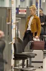 TONI GARRN at Airport in Montreal 04/29/2019
