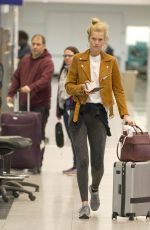 TONI GARRN at Airport in Montreal 04/29/2019