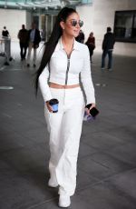 TULISA CONTOSTAVLOS Arrives at BBC Radio to Promotes Her New Single 