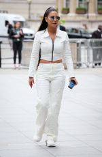 TULISA CONTOSTAVLOS Arrives at BBC Radio to Promotes Her New Single 