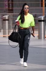 TULISA CONTOSTAVLOS at Heathrow Airport in London 04/11/2019