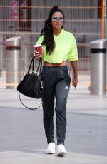 TULISA CONTOSTAVLOS at Heathrow Airport in London 04/11/2019