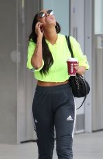 TULISA CONTOSTAVLOS at Heathrow Airport in London 04/11/2019