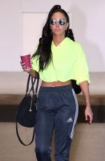 TULISA CONTOSTAVLOS at Heathrow Airport in London 04/11/2019