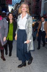 UMA THURMAN Arrives at Chambers Premiere in New York 04/15/2019