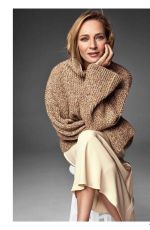 UMA THURMAN in Madame Figaro, April 2019