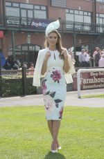 UNA HEALEY at Ladies Day at Fairyhouse Races in Ireand 04/22/2019