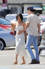 VANESSA HUDGENS and Austin Butler at Blue Bottle Coffee in Los Angeles 04/10/2019
