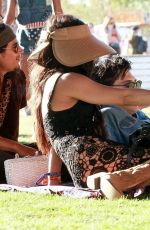 VANESSA HUDGENS and Austin Butler at Coachella in Indio 04/12/2019