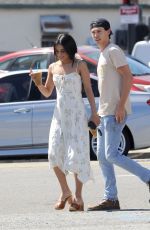 VANESSA HUDGENS at Blue Bottle Coffee in Los Angeles 04/10/2019